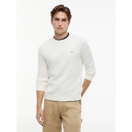 Tommy Hilfiger Ανδρική πλεκτή μπλούζα Tommy Flag Embroidery Lightweight Slim Jumper